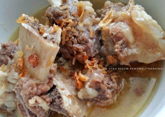 Resep Iga Uyah Aseum Iga Garam Asam Oleh Indry Hapsari Cookpad