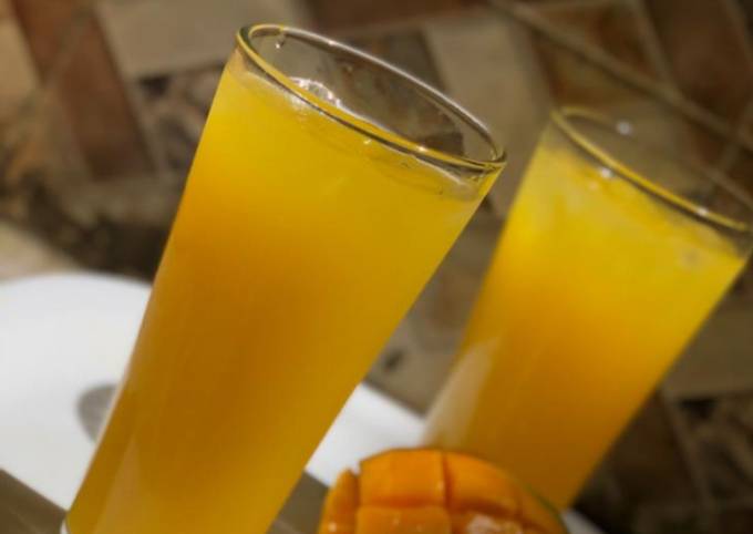 Mango Juice Recipe By Mariya Balarabe Gambo Cookpad