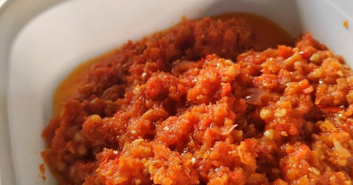 Resep Sambal Tomat Oleh Saluna Mahira Cookpad