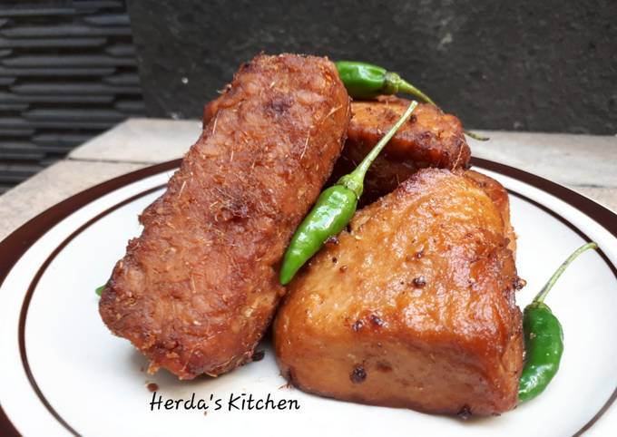 Resep Tempe Tahu Bacem Oleh Herda S Kitchen Cookpad