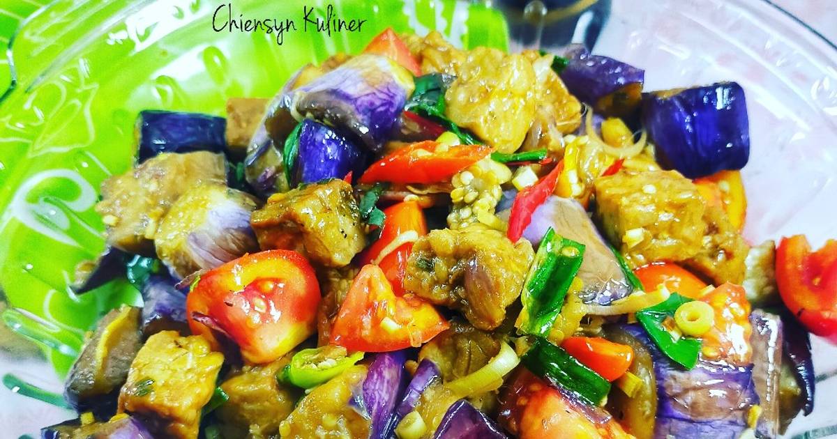 Resep Tumis Goreng Terong Tempe Oleh Chiensyn Kuliner Cookpad