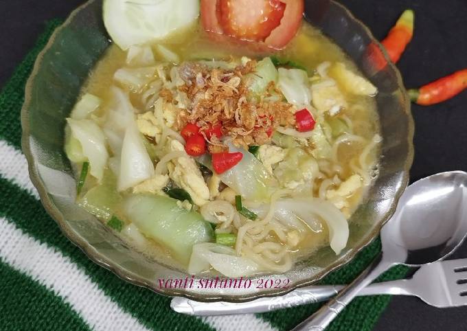 Resep Mie Tek Tek Kuah Oleh Yanti Sutanto Cookpad