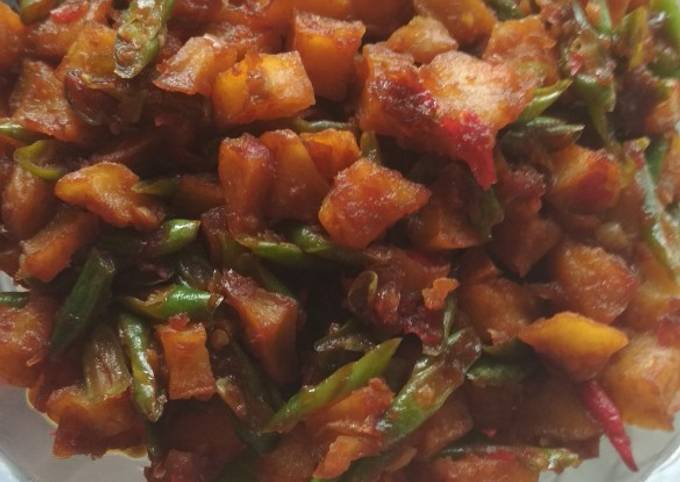 Resep Sambal Goreng Kentang Buncis Oleh Elsya Thesman Cookpad