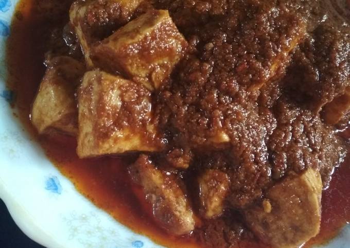 Resep Tahu Bumbu Kacang Oleh Mama Adiba Cookpad