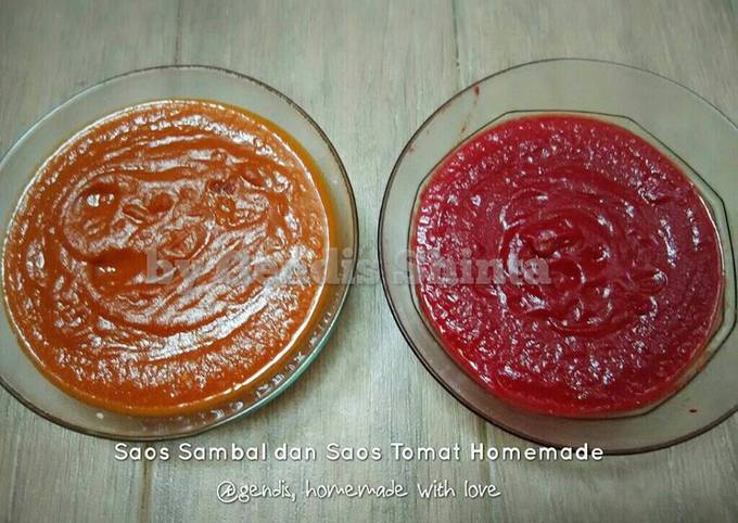 Resep Saos Sambal Dan Saos Tomat Homemade By Gendis Oleh Ndaru Gendis