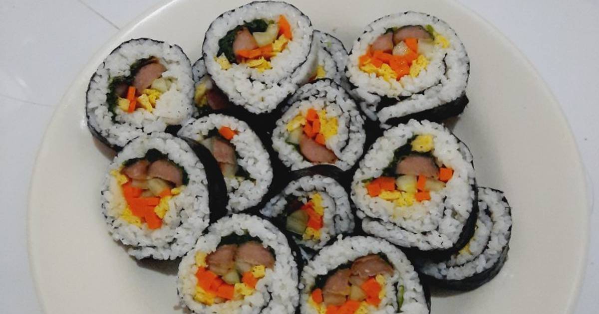 Resep Kimbab Korea Oleh Anis Syntia Cookpad