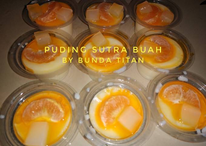 Resep Puding Sutra Buah Simple Oleh Bunda TitanQue Cookpad