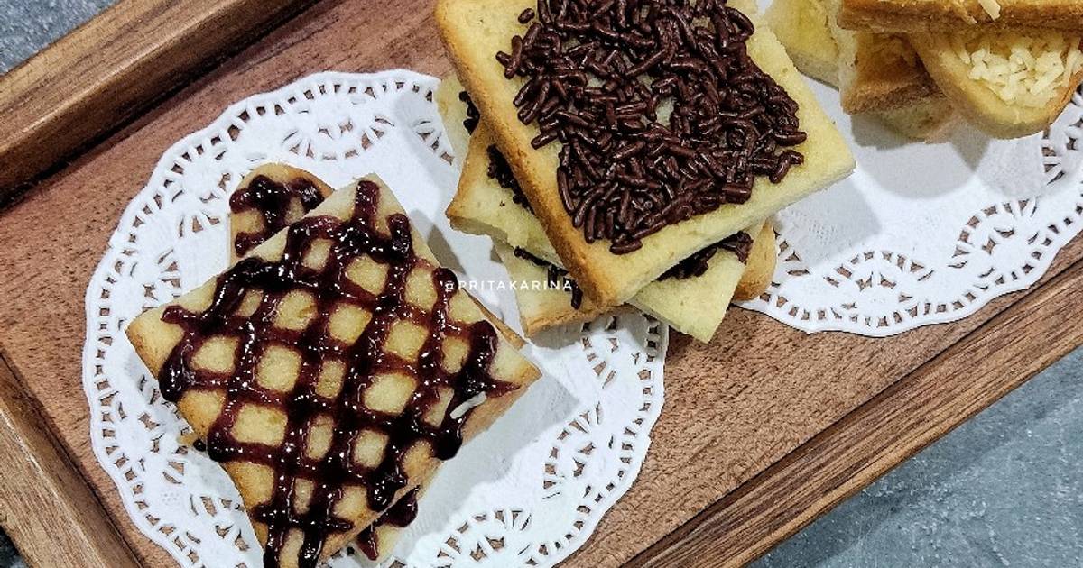 Resep Bagelen Roti Tawar Aneka Topping Oleh Prita Karina Cookpad