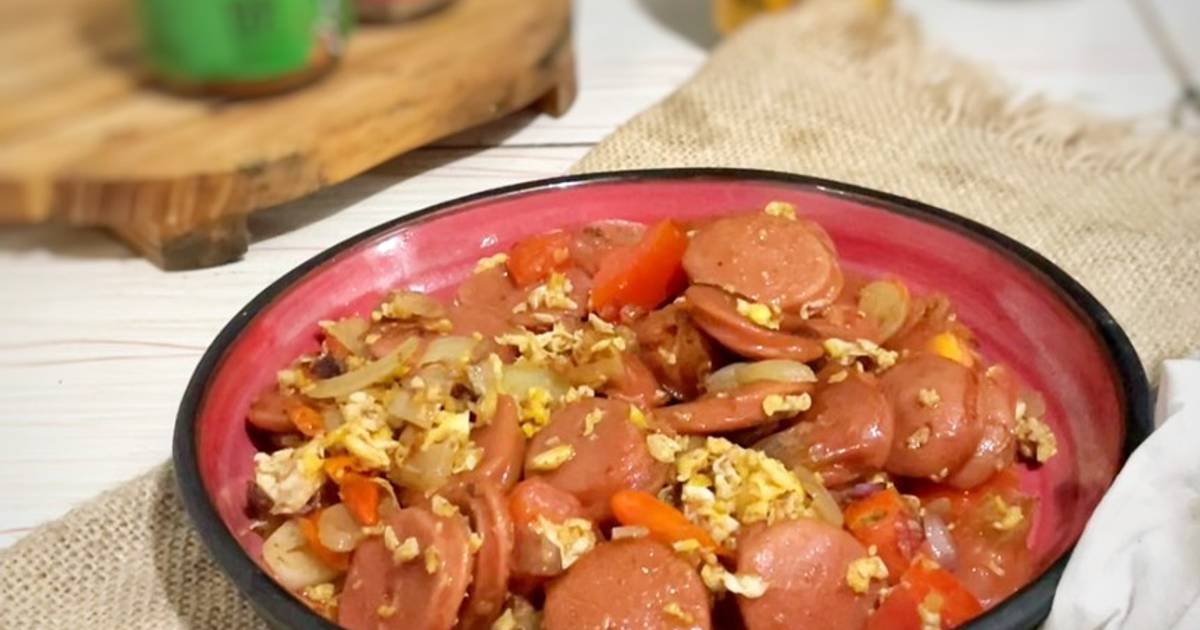 Resep Oseng Sosis Bawang Oleh Anif Agustina Cookpad