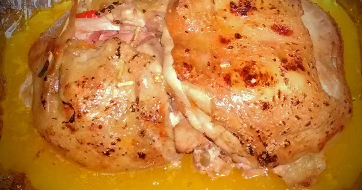 Pollo Deshuesado Relleno Recetas Caseras Cookpad