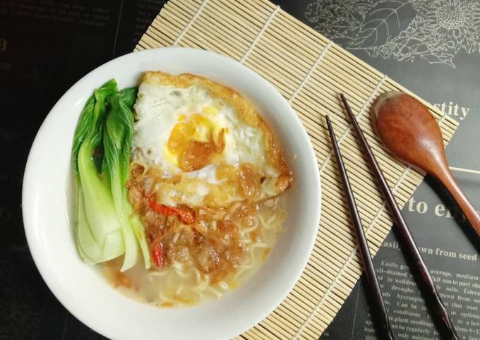 Resep Mie Instant Kuah Susu Oleh Manda Evie Cookpad