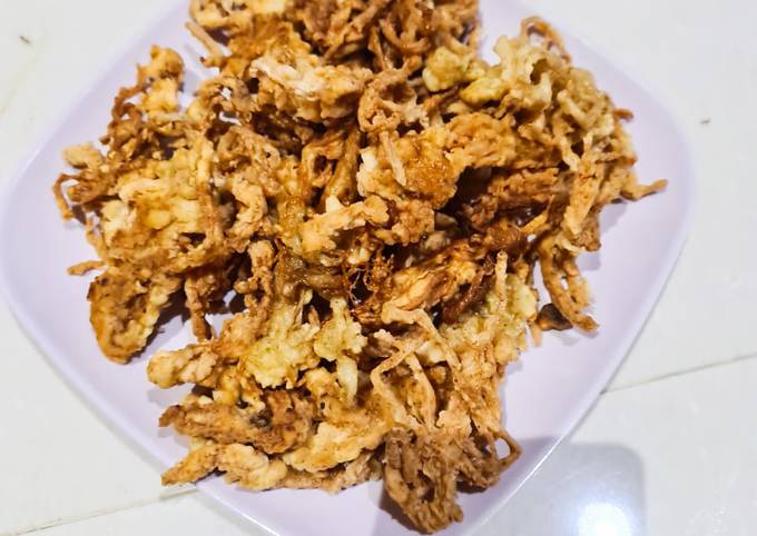 Cara Bikin Jamur Enoki Crispy Simpel Yang Lezat Cookandrecipe