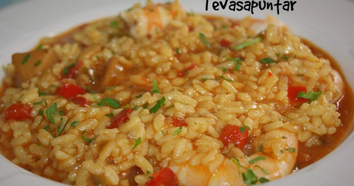 Arroz Meloso De Sepia Y Langostinos Receta De Gema La Gaditana Cookpad