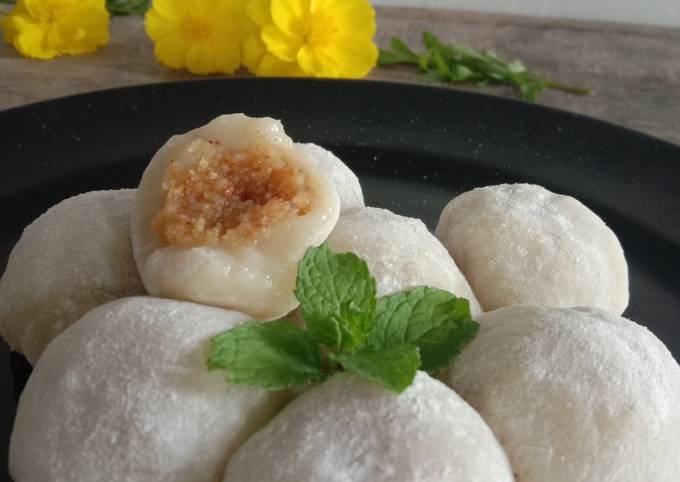 Resep Mochi Isi Kacang Tanah Oleh Indri Hartanti Cookpad