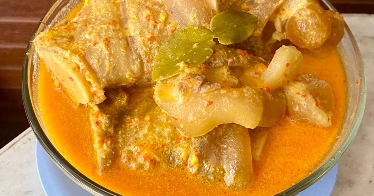 Resep Gulai Tunjang Kikil Oleh Nia Ruhmaniyah Cookpad