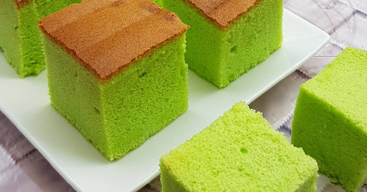 Resep Pandan Ogura Cake Oleh Lidia Lestari Cookpad