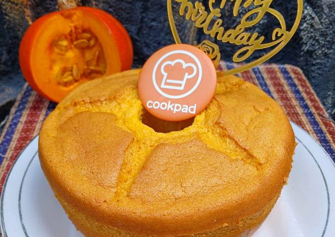 Resep Kabocha Chiffon Cake Oleh Debora Dwi Cookpad