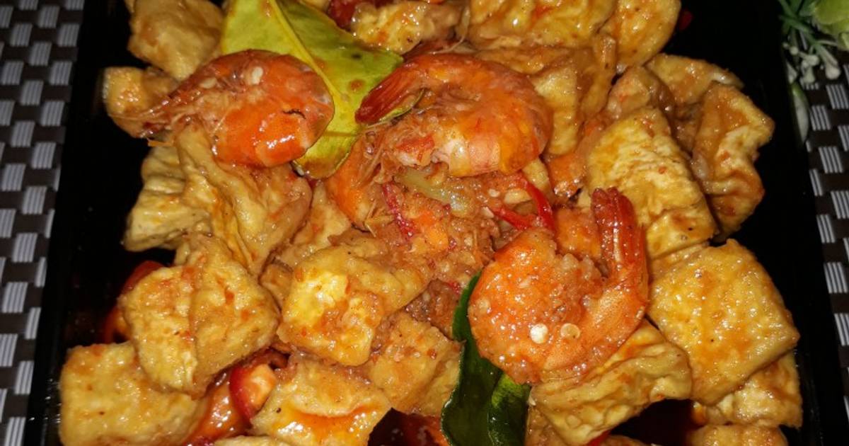 Resep Tahu Udang Bumbu Merah Putih Oleh Lanjarsih Mama Fifian