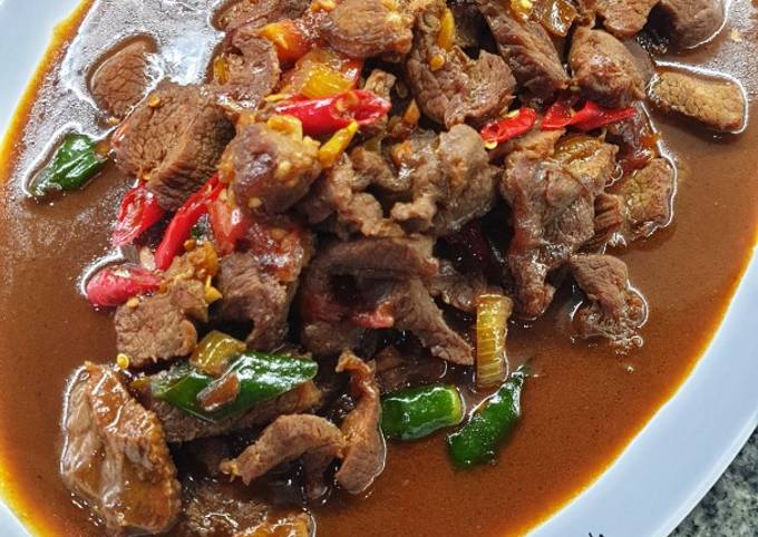 Resep Oseng Daging Sapi Gak Pake Lama Bumbu Simpel Bikin Nagih Oleh