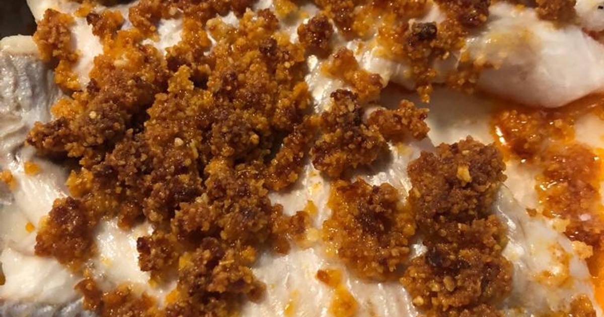 Cabillaud Au Crumble De Chorizo De Paulineb Cookpad