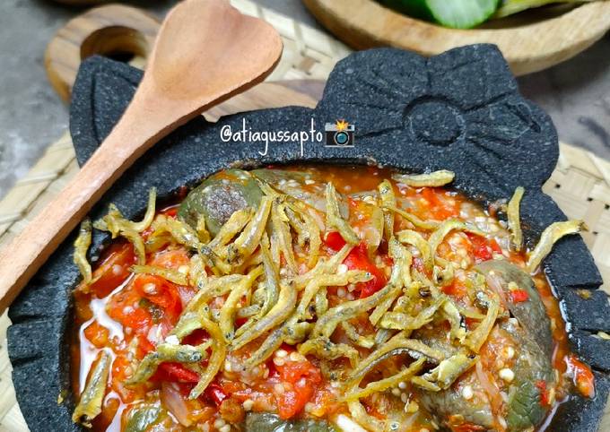 Resep Sambel Terong 819 Oleh Ati Agus Sapto Mom S Firza Cookpad