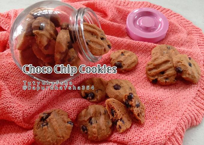 Resep Choco Chip Cookies Oleh Tuty Ghafsha Cookpad