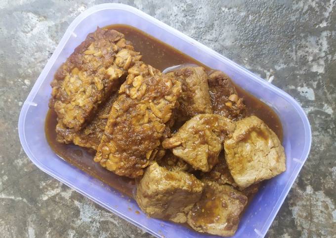 Resep Tahu Tempe Bacem Oleh Mama Rara Cookpad