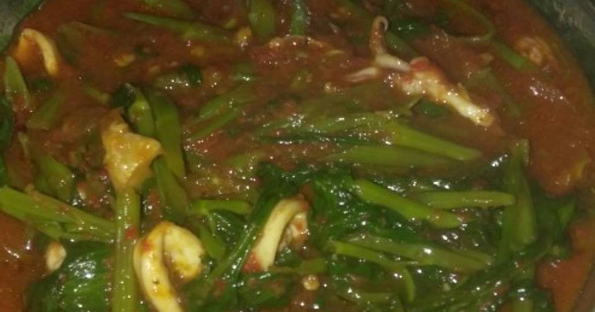 Resep Kangkung Sambel Cumi Enak Dan Mudah Cookpad