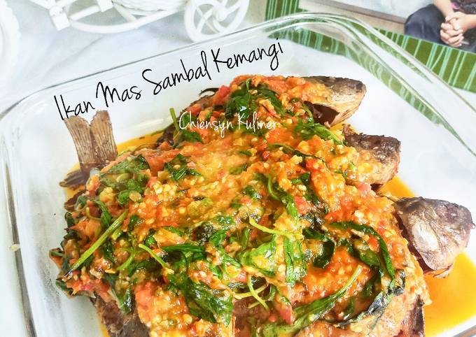 Resep Ikan Mas Sambal Kemangi Oleh Chiensyn Kuliner Cookpad