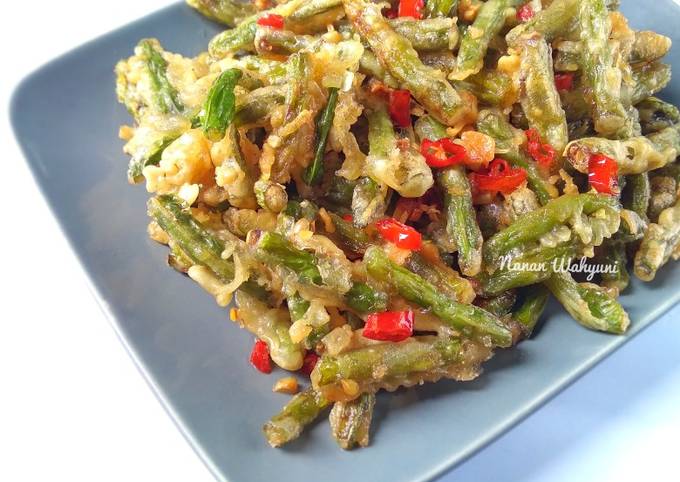 Resep Buncis Cabe Garam Ala Chinese Resto Oleh Nanan Wahyuni Cookpad