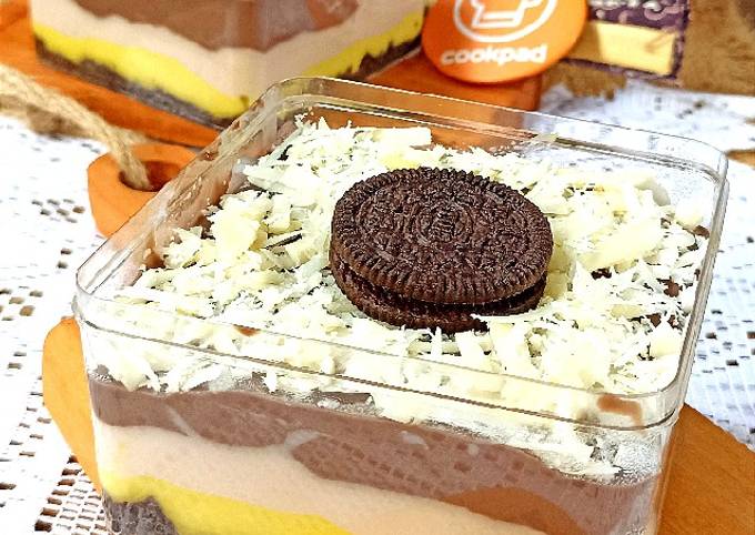 Resep Dessert Box Oreo Avocado Yummy Oleh Ibu Tina Cookpad