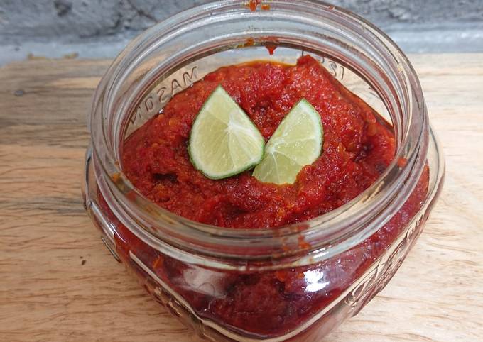 Resep Sambal Tomat Terasi Oleh Irma Anisa Cookpad