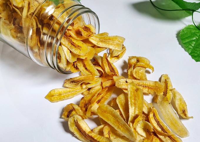 Resep Keripik Pisang Kepok Gurih Dan Renyah Oleh Dapur Ala Mama Jasmine