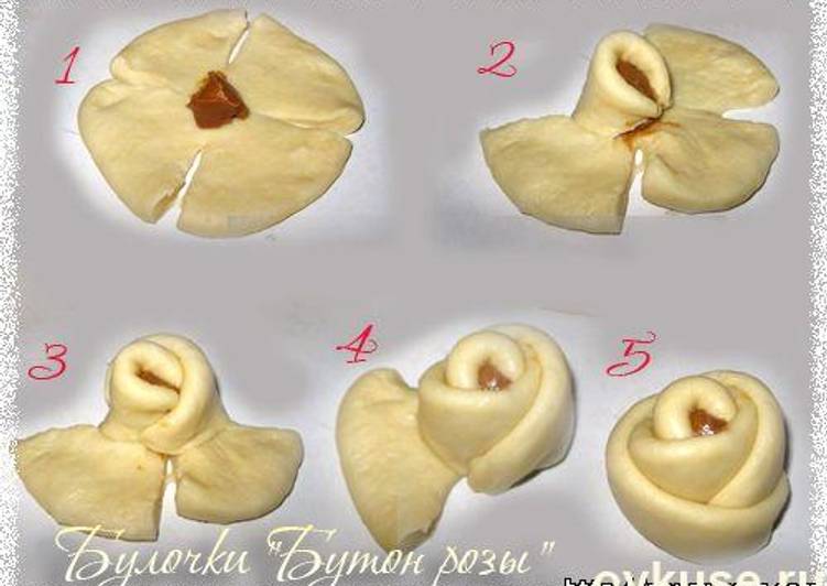 Булочки Из Дрожжевого Теста Пошаговое Фото