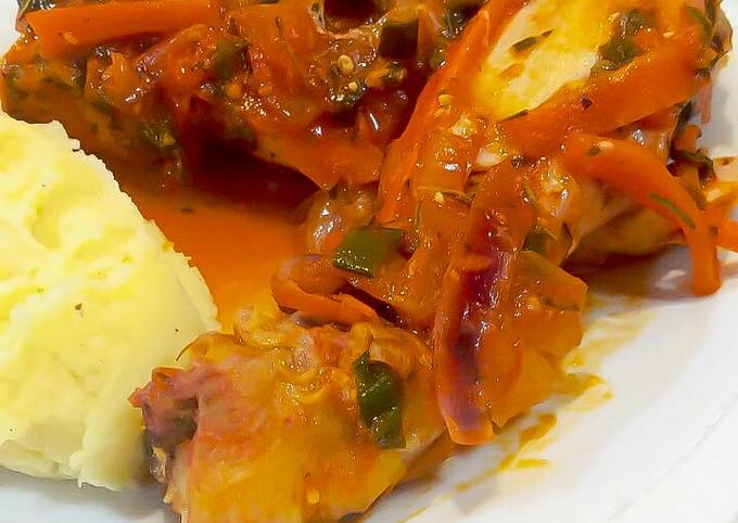 Pollo A La Portuguesa Receta De Clau Isarra Cookpad