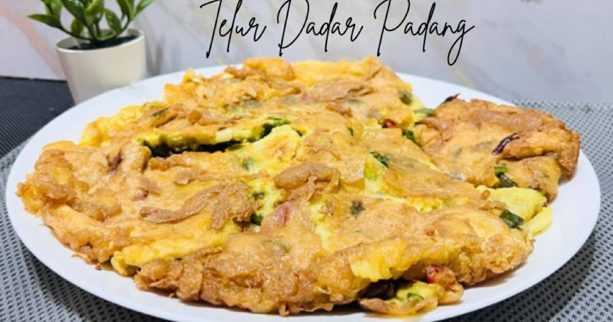 Resep 98 Talua Barendo Telur Dadar Padang Oleh Juliana Tendeas Cookpad