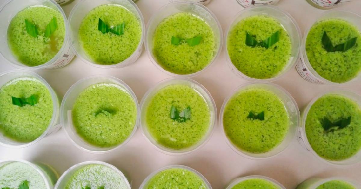 Resep Puding Lumut Pandan Suji Oleh Fransiska Arie Cookpad