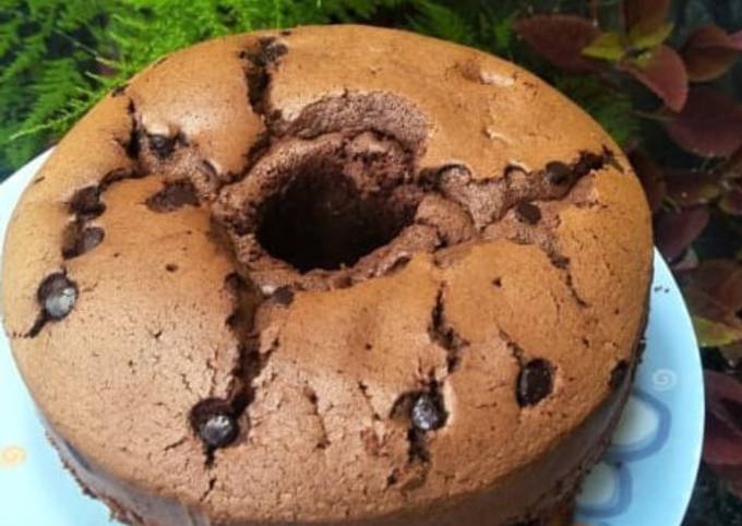 Resep Chiffon Cake Chocolate Oleh Dwi Ocan Cookpad