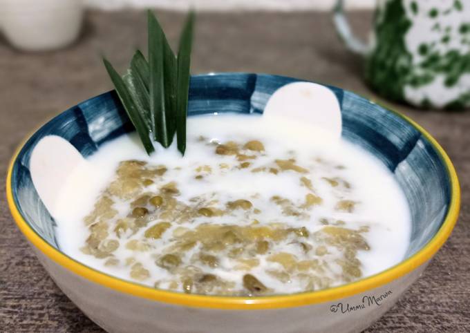 Resep Bubur Kacang Hijau Kental Oleh Ummu Marwa Cookpad