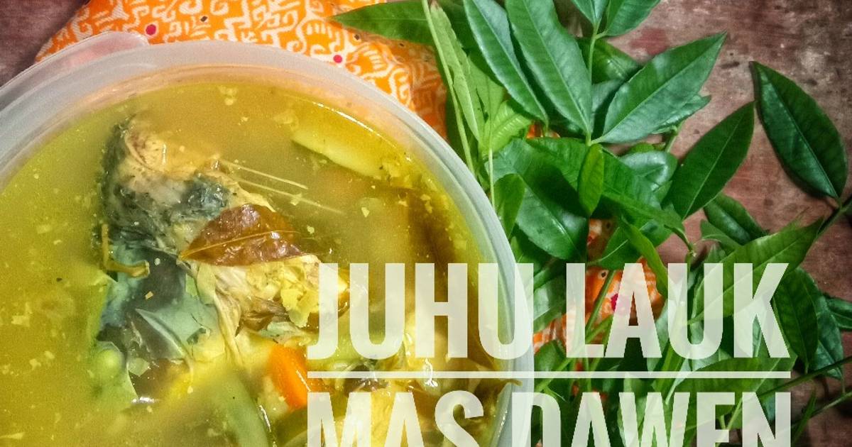 Resep Juhu Dawen Kedondong Lauk Mas Sayur Daun Kedondong Ikan Mas Oleh