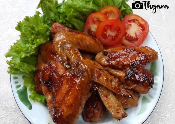 Resep Chicken Wings Bakar Pedas Oleh Thyara Cookpad