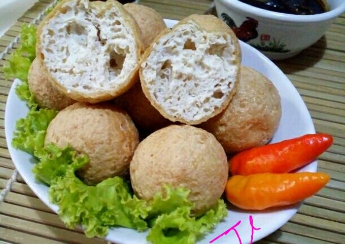 Resep Tahu Bulat Tanpa Telur Tanpa Pengembang Oleh Ge Adhian Cookpad