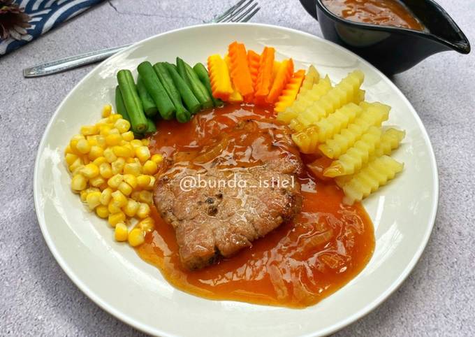 Resep Beef Steak Homemade Oleh Bunda Istie Cookpad