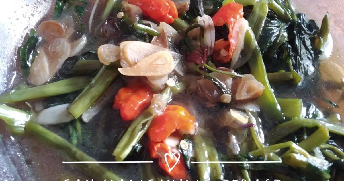 Resep Cah Kangkung Terasi Oleh Elsa Purwita Cookpad