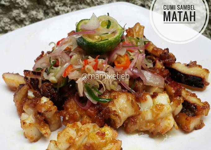 Resep Cumi Goreng Sambel Matah Oleh Mamiliciouse Cookpad