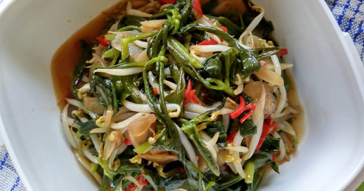 Resep Tumis Tauge Dan Daun Ginseng Oleh Intan Nastiti Cookpad