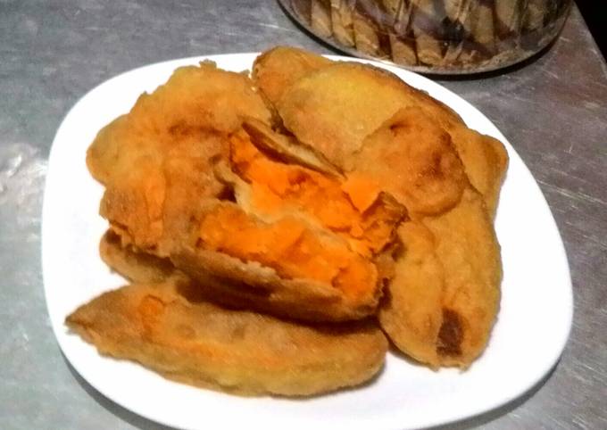 Resep Ubi Goreng Renyah Di Luar Lembut Di Dalam Oleh Yuliana Menjoi