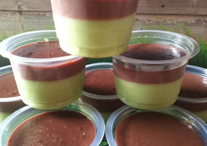 Resep Puding Alpukat Coklat Oleh Dian Hartari Pawonwenak Cookpad