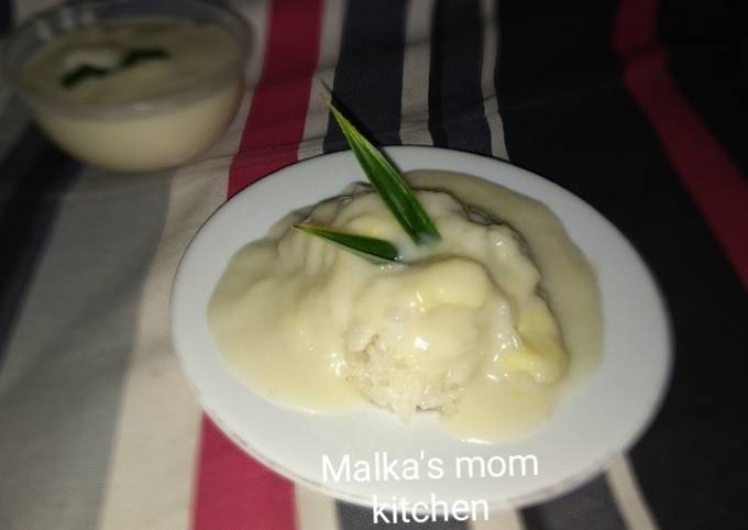 Resep Ketan Durian Lumer Oleh Malka S Mom Kitchen Cookpad