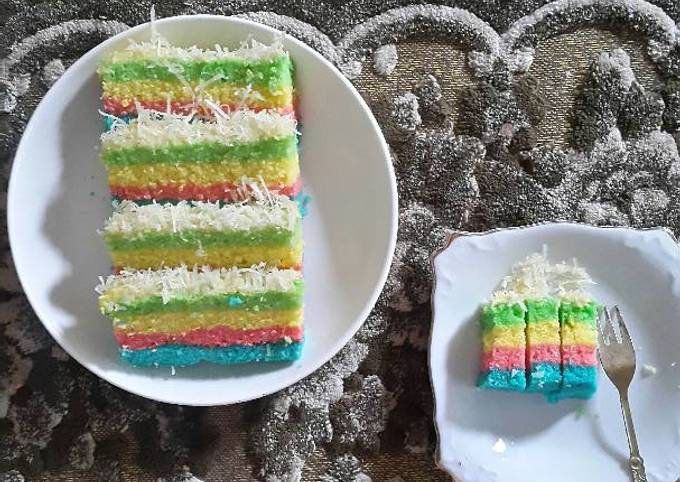 Resep Rainbow Cake Oleh M R Amalia Cookpad